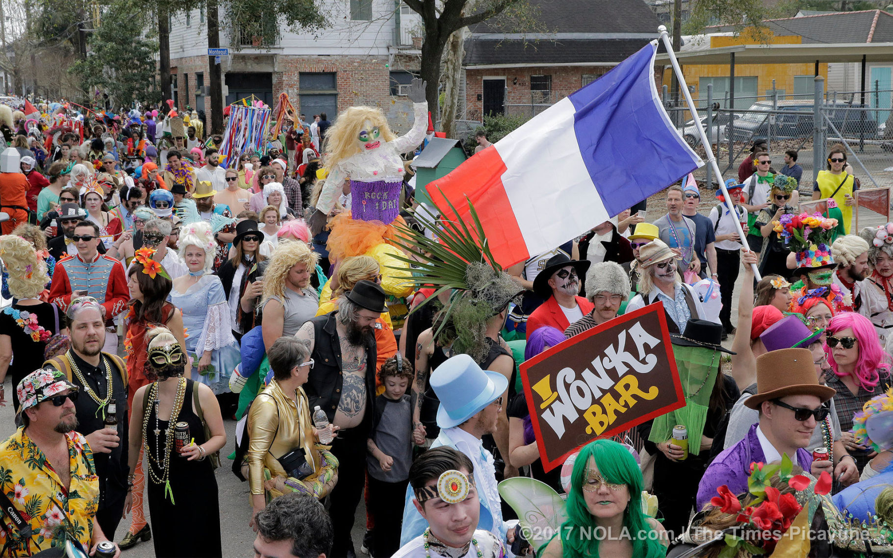Mardi Gras: Societe de Sainte Anne meanders through New Orleans neighborhoods